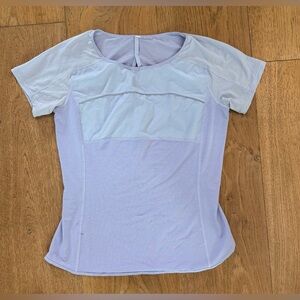 Lululemon lavender short sleeve womens size 8 top-Vintage